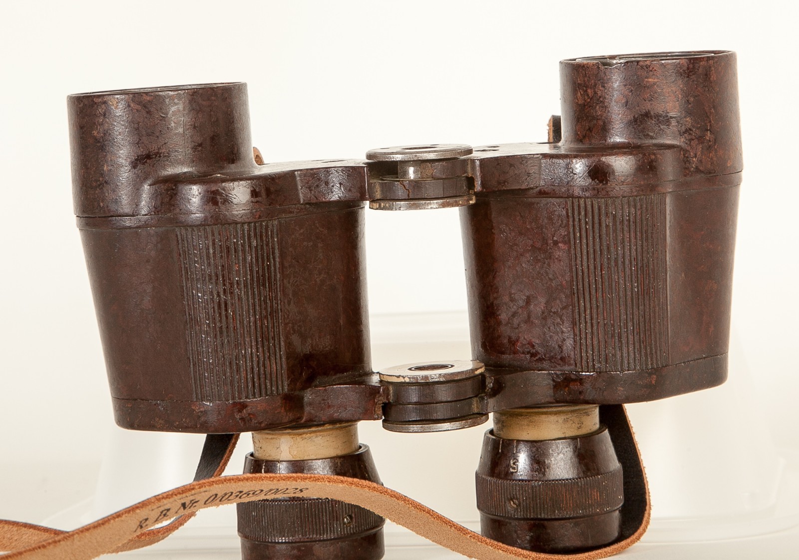 WWII German Binoculars CXN BAKELITE 6x30 Dienstglas SUPER RARE READ DESCRIPTION!