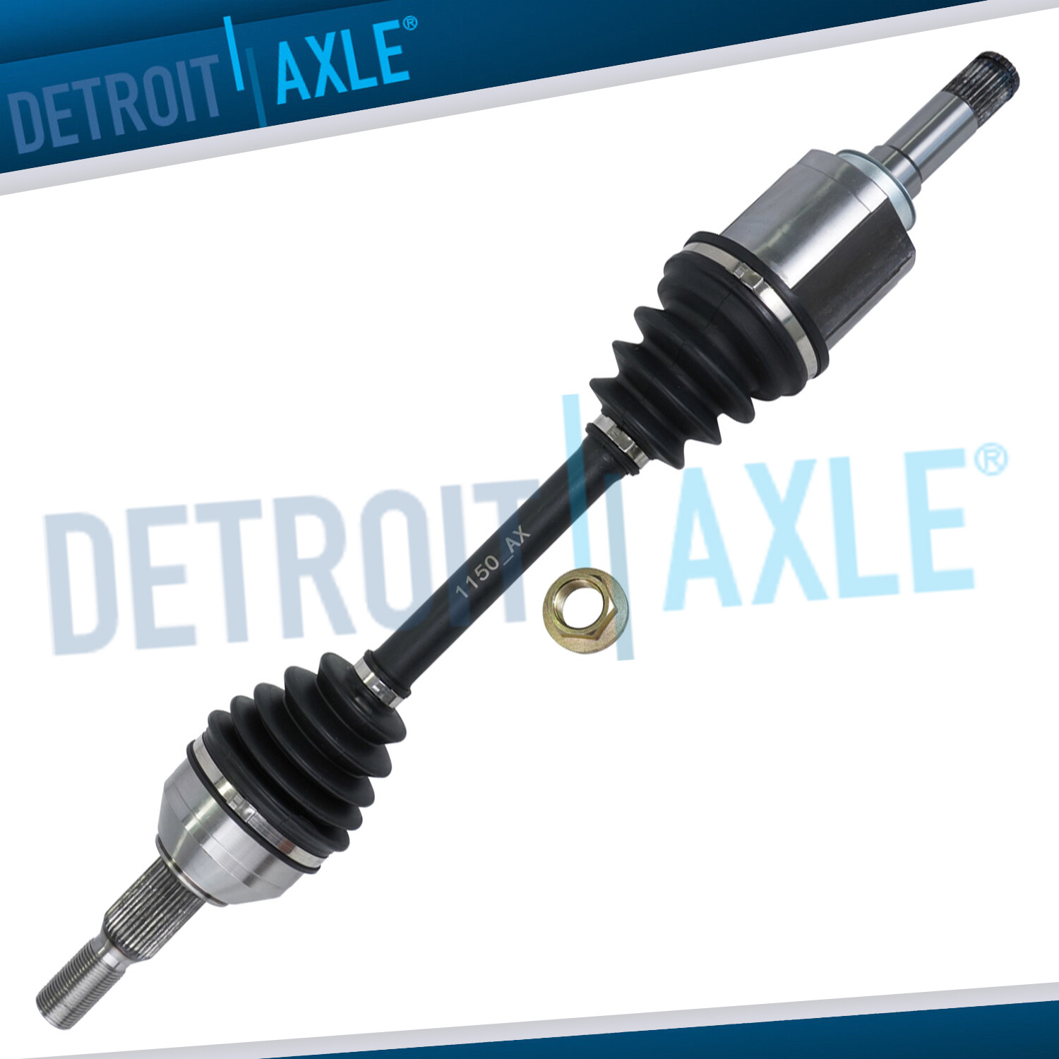 Front Driver CV Axle Shaft for GMC Acadia Buick Enclave Chevy Traverse Saturn