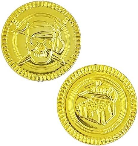 The Dreidel Company St. Patrick's Pirate Gold Coins (50 50 Coins,