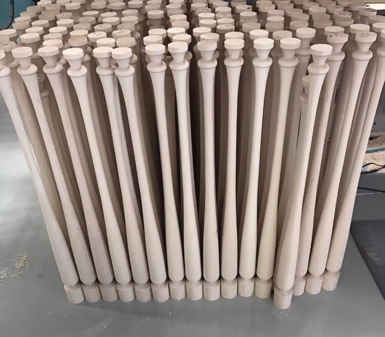 34" Wooden Blem Baseball Bats (Sold In Bundles Of 9) FREE SHIPPING!