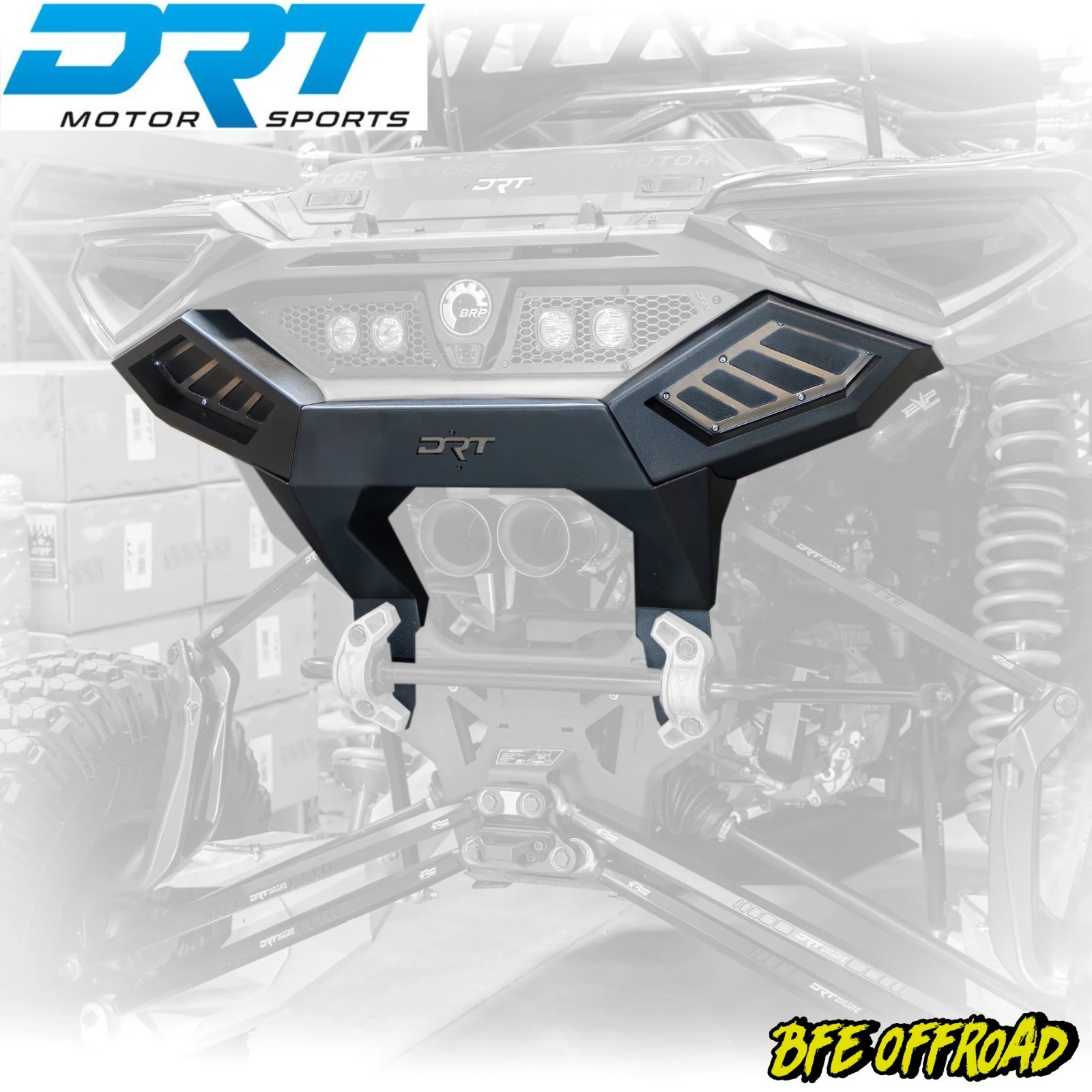 DRT DESERT RUNNER Rear Bumper CAN AM MAVERICK R / MAX 2024+