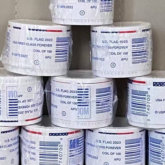 2023, 10 Rolls, 100USPS Permanent Collection -Letter Postage