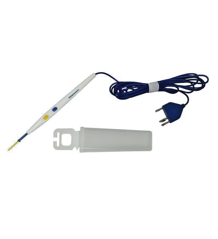 Electrosurgical Pencil - Push Button Disposable Cautery Pen
