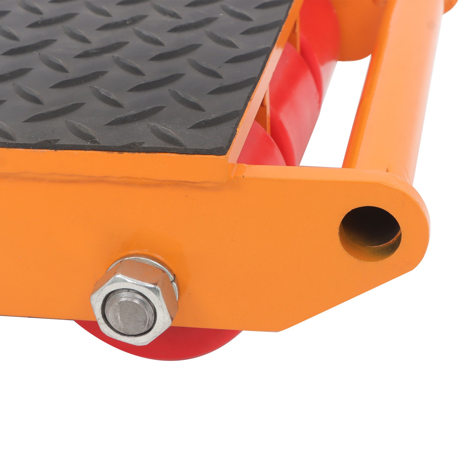 Heavy Duty 15 Ton 33069Lbs Machinery Skate Dolly Mover Roller Cargo Trolley 360°