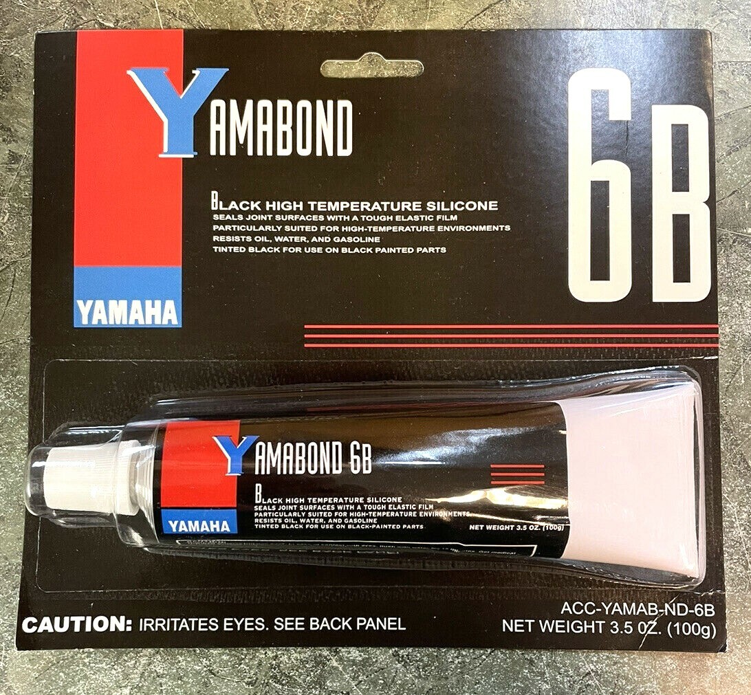 Yamabond 6B Black High Temperature Silicone Yamaha ACC-YAMAB-ND-6B