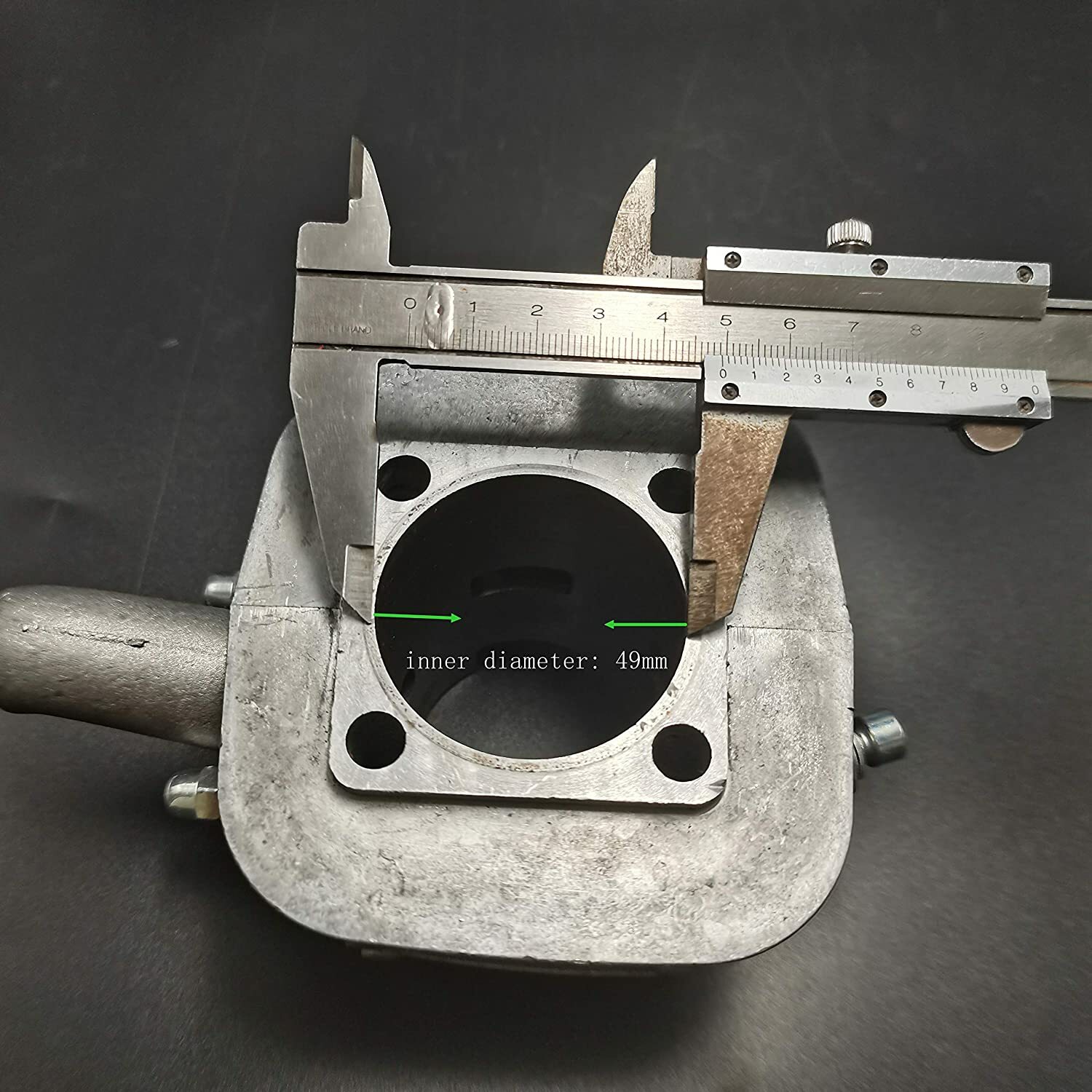 CDHPOWER 66CC/80CC Iron Sleeve Cylinder Set 49MM-2 Stroke Gas Motorized Bicycle