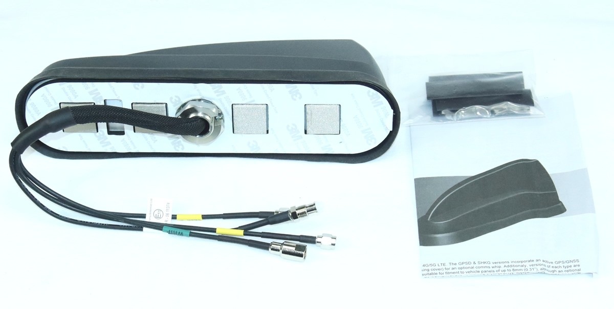 Panorama GPSD-6-60 GPS OPT P25 2×2 MiMo 5G/4G/GPS/GNSS Sharkfin Antenna