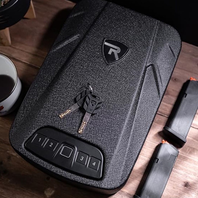 RPNB Gun Safe, Biometric Gun Safe for Handgun, Pistol Safe 🔥