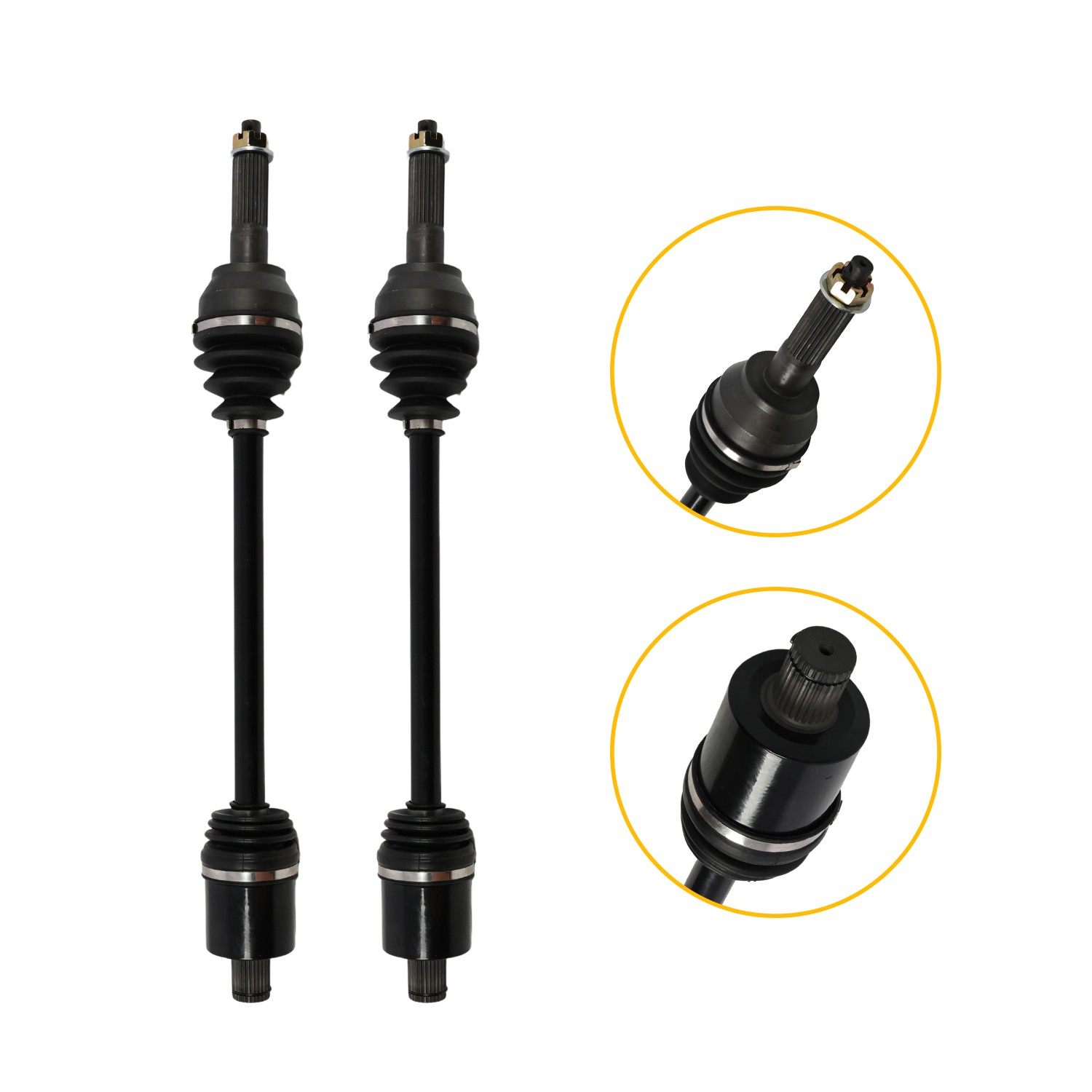 2PCS Rear CV Axle Shaft For 2012-2014 Polaris Ranger 800 XP 800 Crew 800