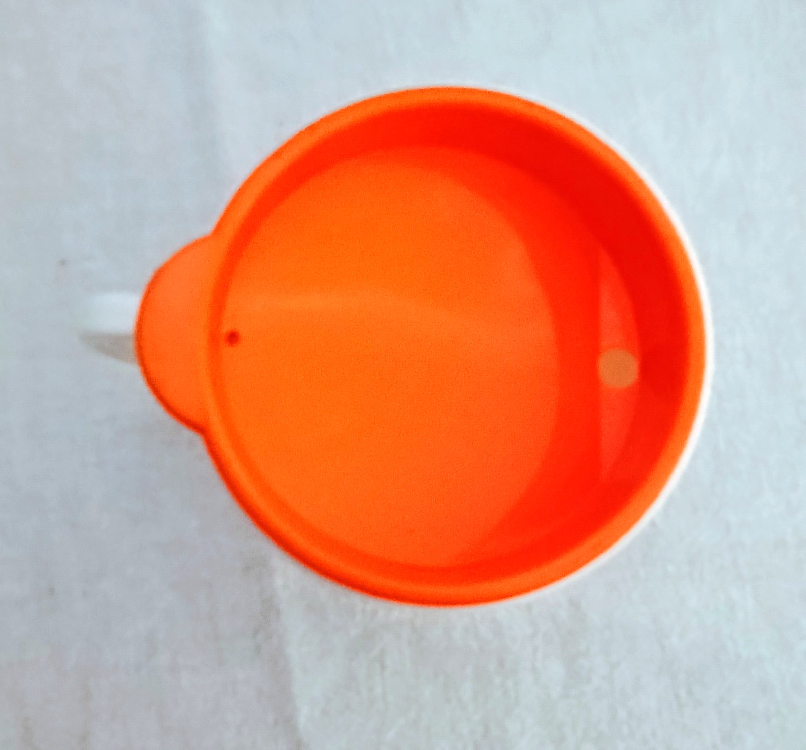 VINTAGE UNION 76 GAS STATION TRAVEL MUG CUP MISSING THE BOTTOM PIECE