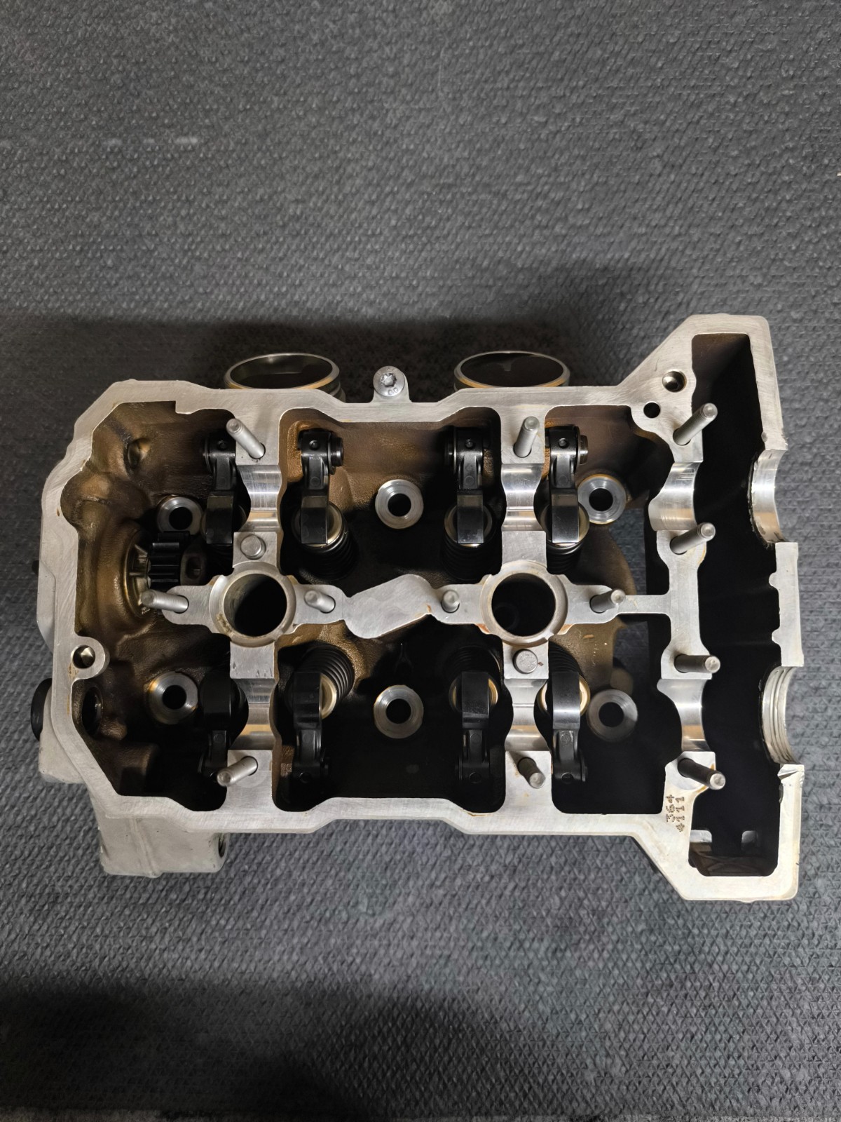 Husqvarna Nuda 900 Cylinder Head Complete BMW Rotax OEM 2 Bent Exhaust Valves