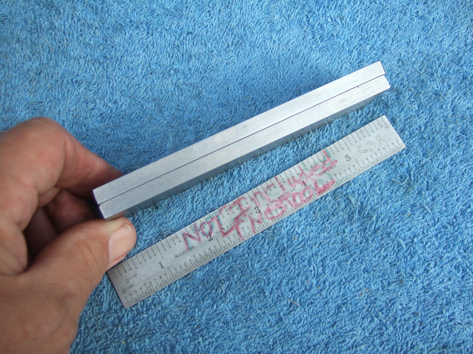 PARALLELS USA VINTAGE 4 PAIR SOFT MACHINIST TOOLMAKER PRECISE GRIND MILL INSPECT