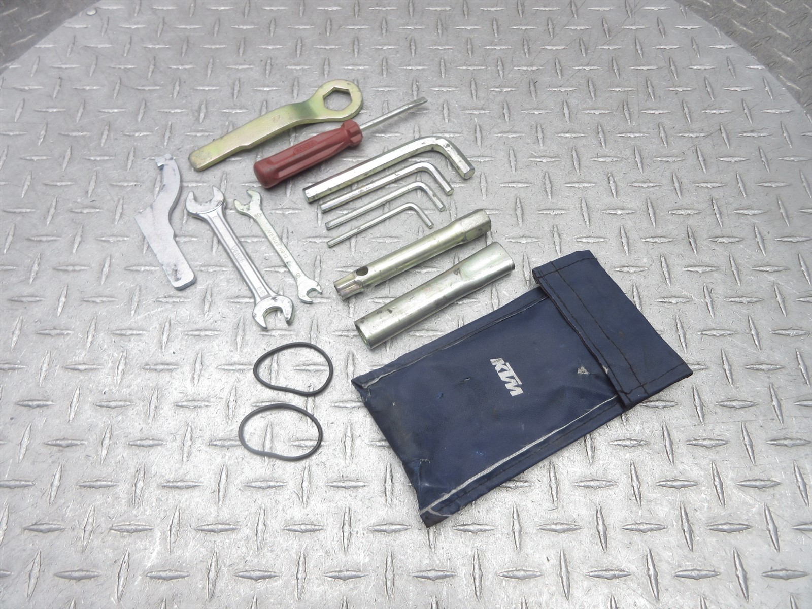 2016 14-17 KTM 390 Duke OEM Tools Tool Kit Bag Pouch Set