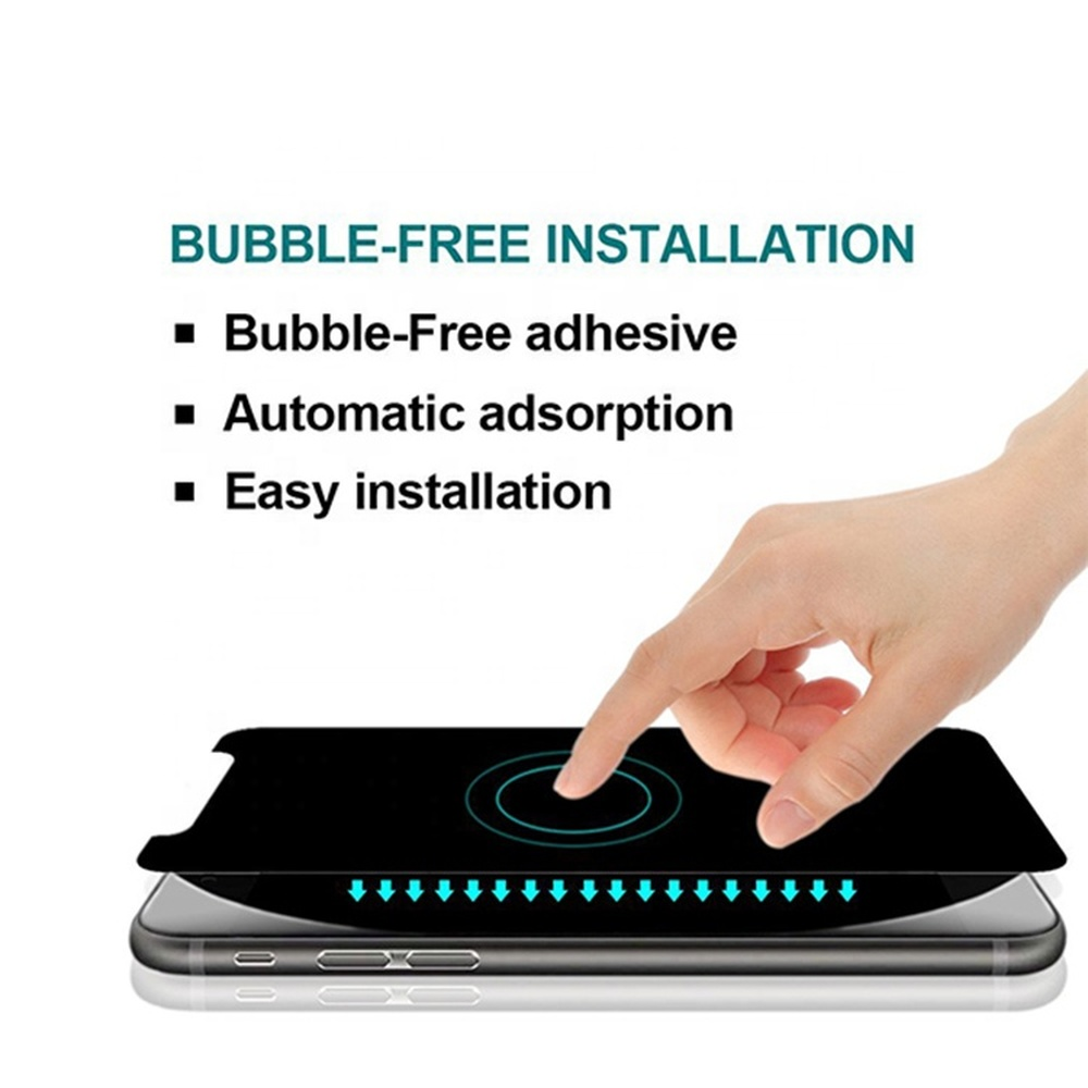 Privacy Screen Protector Tempered Glass Lot For iPhone 15 14 13 12 11 Pro XR 8 7