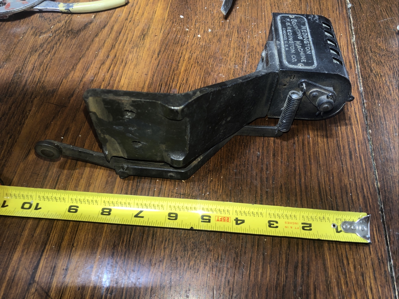 VINTAGE REDINGTON COUNTING MACHINE HAY BALE COUNTER COMPLETE&WORKING