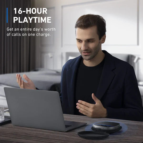 Anker PowerConf S500 Speakerphone Black Conference Speaker