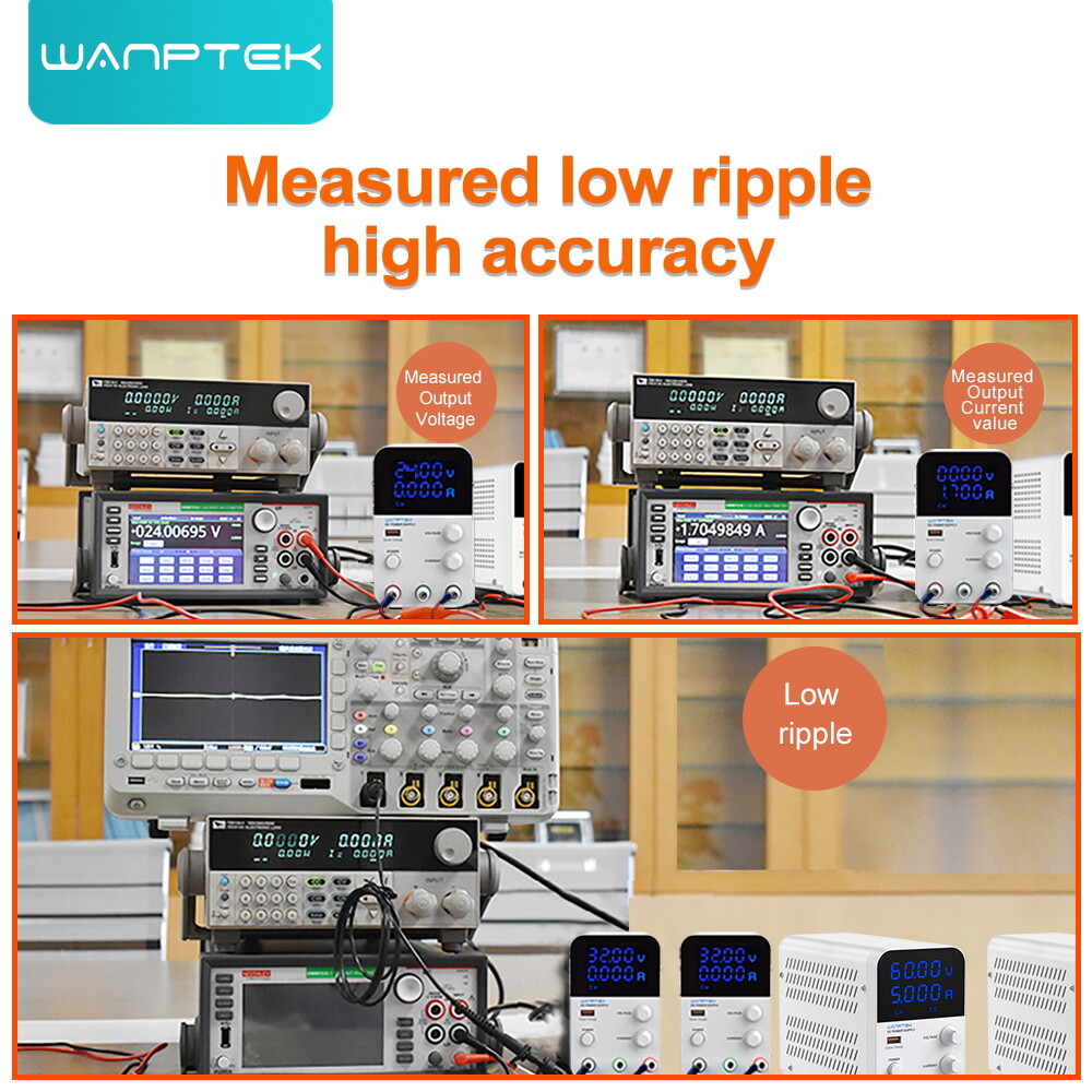 0~30V 60V 120V 160V 0~2A 3A 5A 10A Lab Adjustable DC Power Supply Bench switch