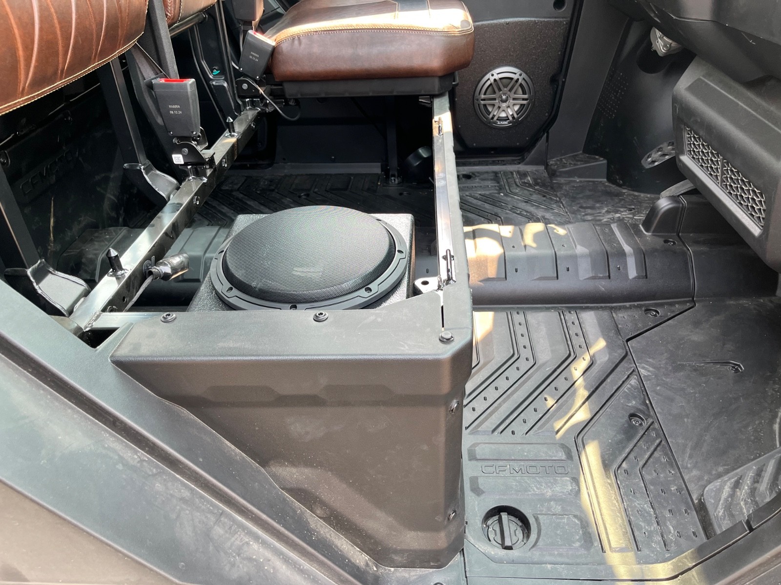 CF Moto U10 Highland Pro 4 door 10" Subwoofer Box Enclosure Waterproof