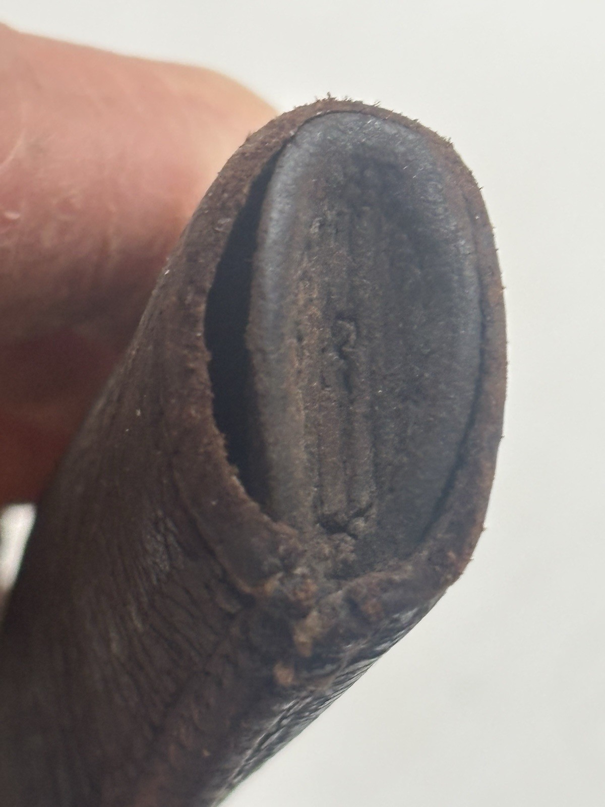 Rare Span Am USN embossed 38 revolver Holster