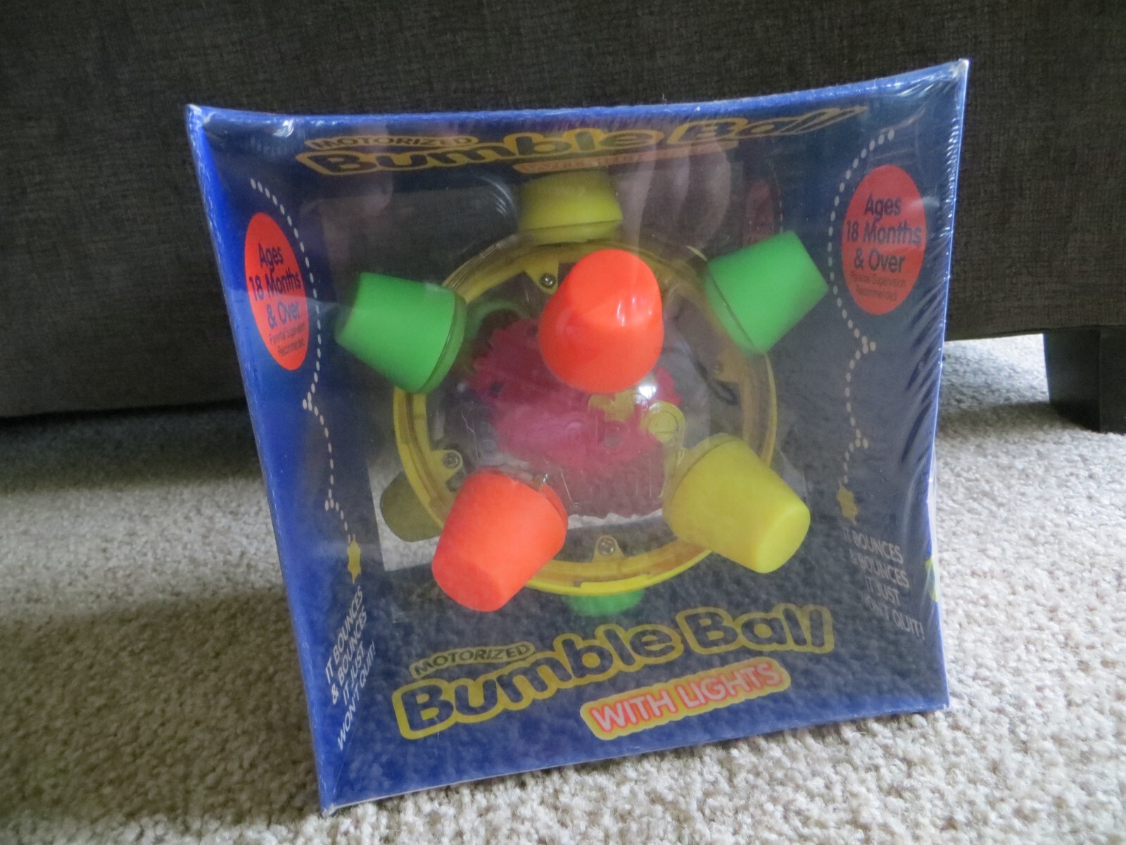 ERTL MOTORIZED BUMBLE BALL WITH LIGHTS - NEW IN SEALED PACKAGING