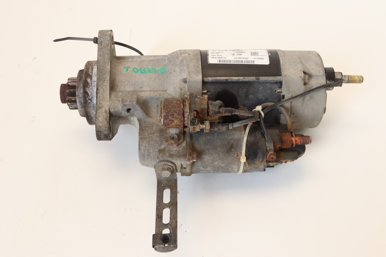 2019-2023 VOLVO VNL 760 D13 12.8L ENGINE STARTER MOTOR 22398219 DELCO OEM