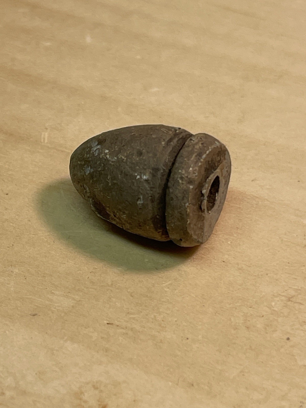 Three Dug Civil War Carved Bullets Camp Art Soldier Art Recovered From Dalton Ga