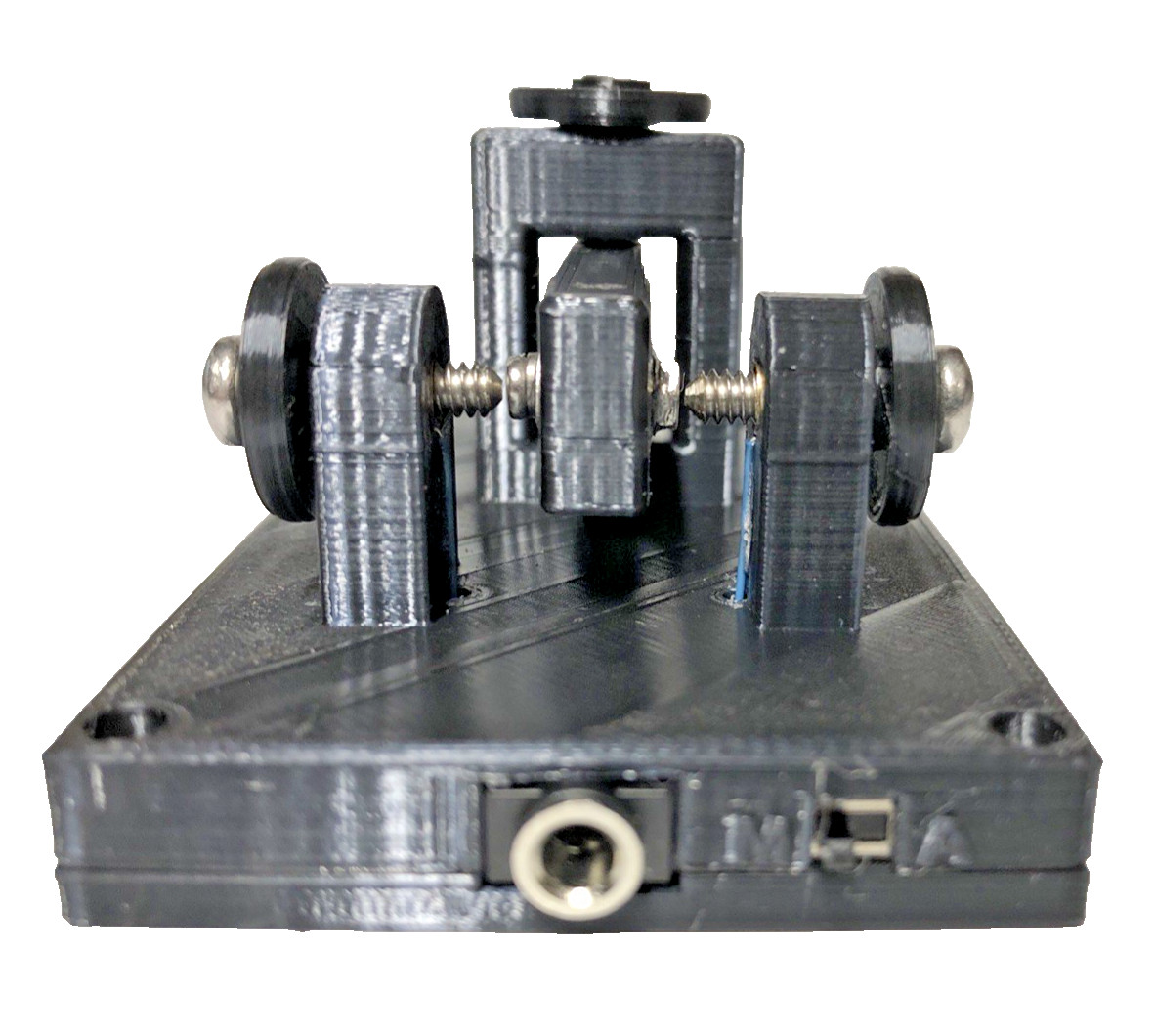 Morse Code Key - Cootie Paddle II