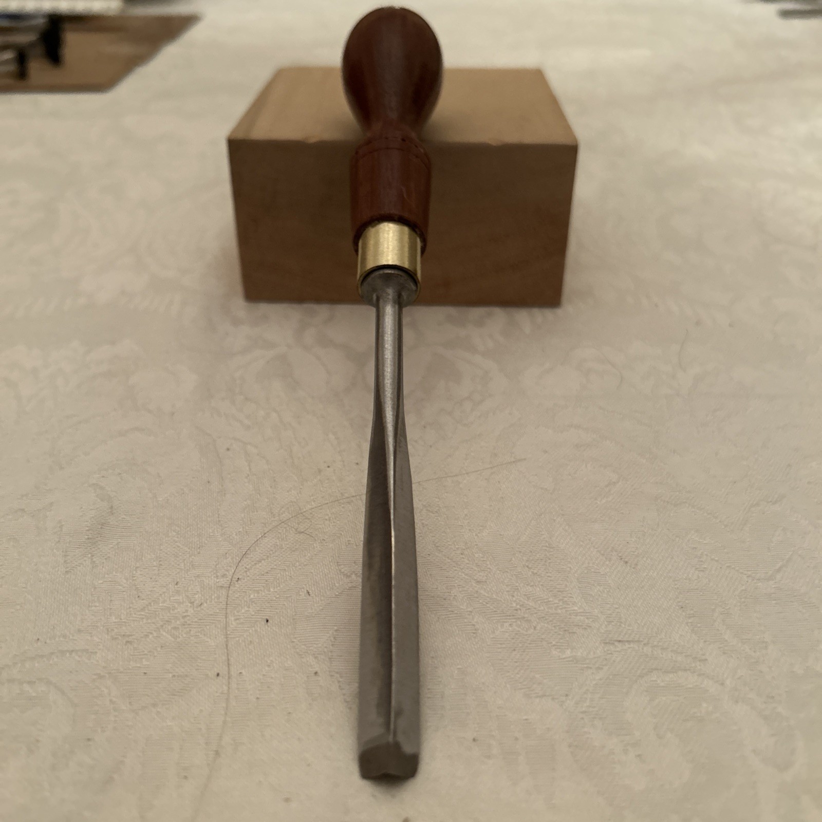Marples #12 8mm Straight Carving Chisel Veiner Used Tool