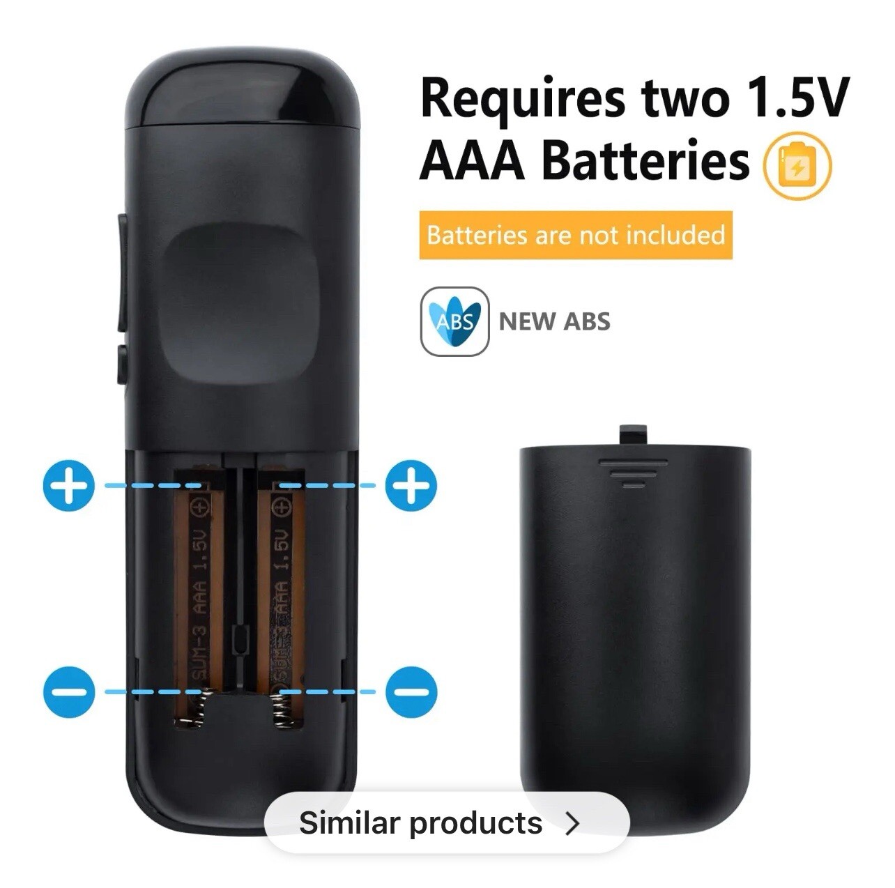 2pack Remote Control Replacement For All TCL Hisense Onn Roku TV