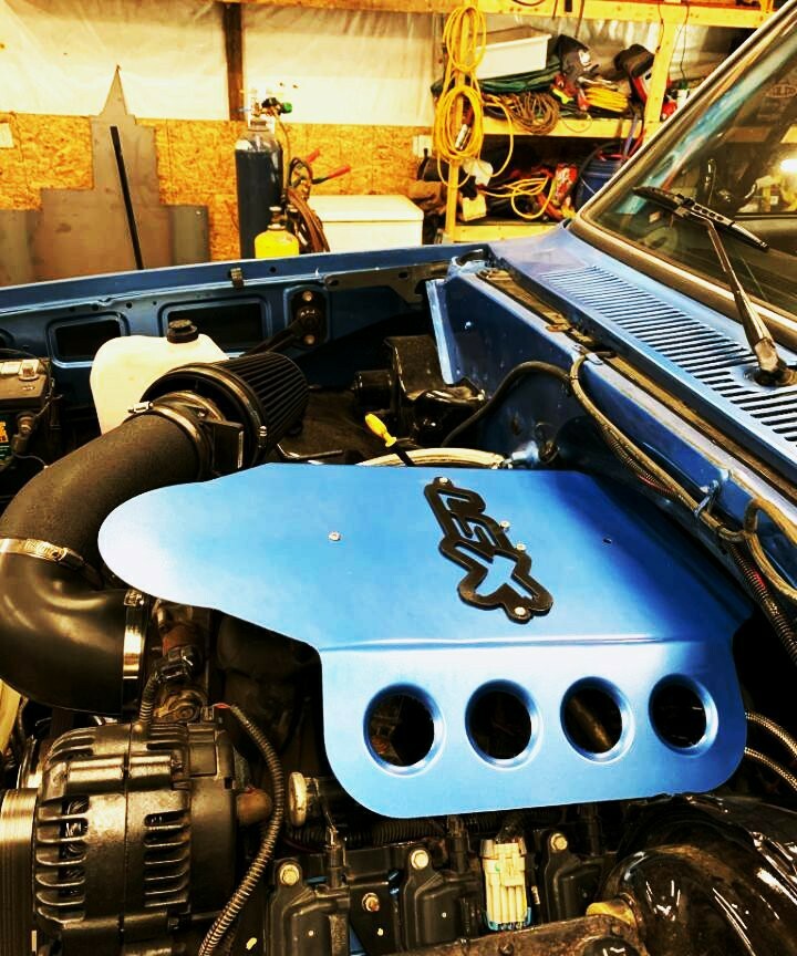 99-07 GEN 3 CUSTOM LS ENGINE COVER 4.8 , 5.3 , 6.0, truck intake