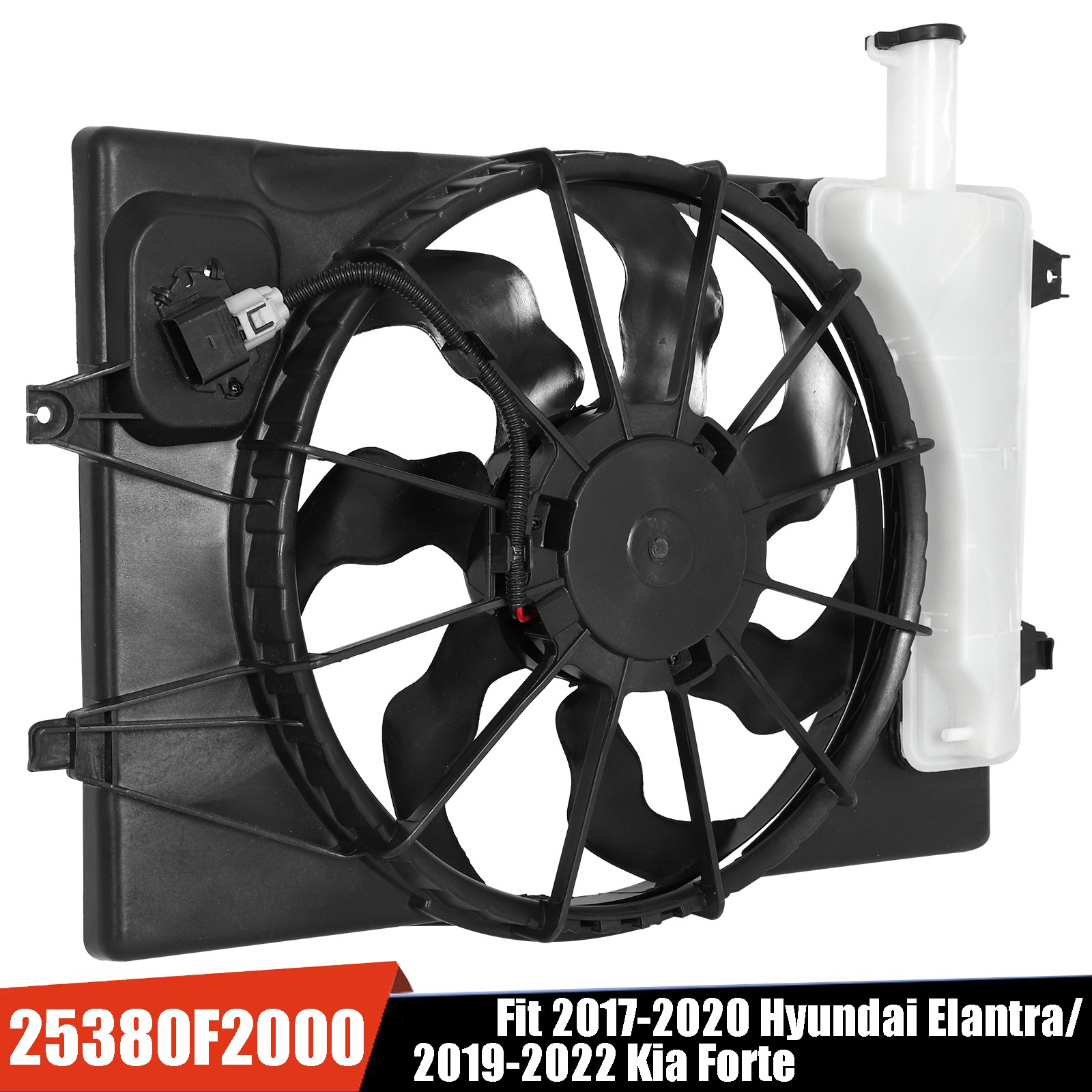 Radiator Cooling Fan For 2017-2020 Hyundai Elantra 2019-2022 Kia Forte HY3115156