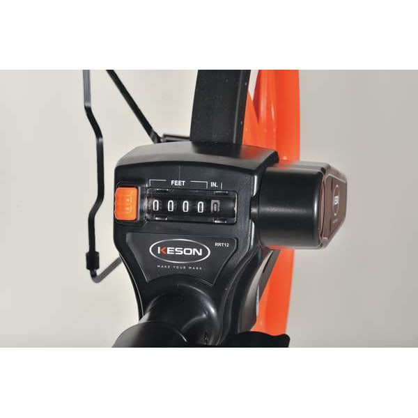 Keson Rrt12 Measuring Wheel,Spoke,3 Ft Circ,Ft./In.