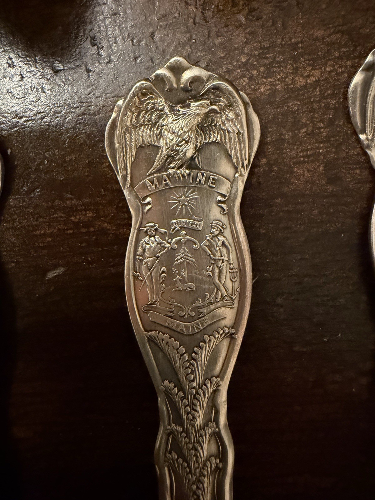 14x Vintage Souvenir Spoons US Collectible 6” Wm Rogers & Son