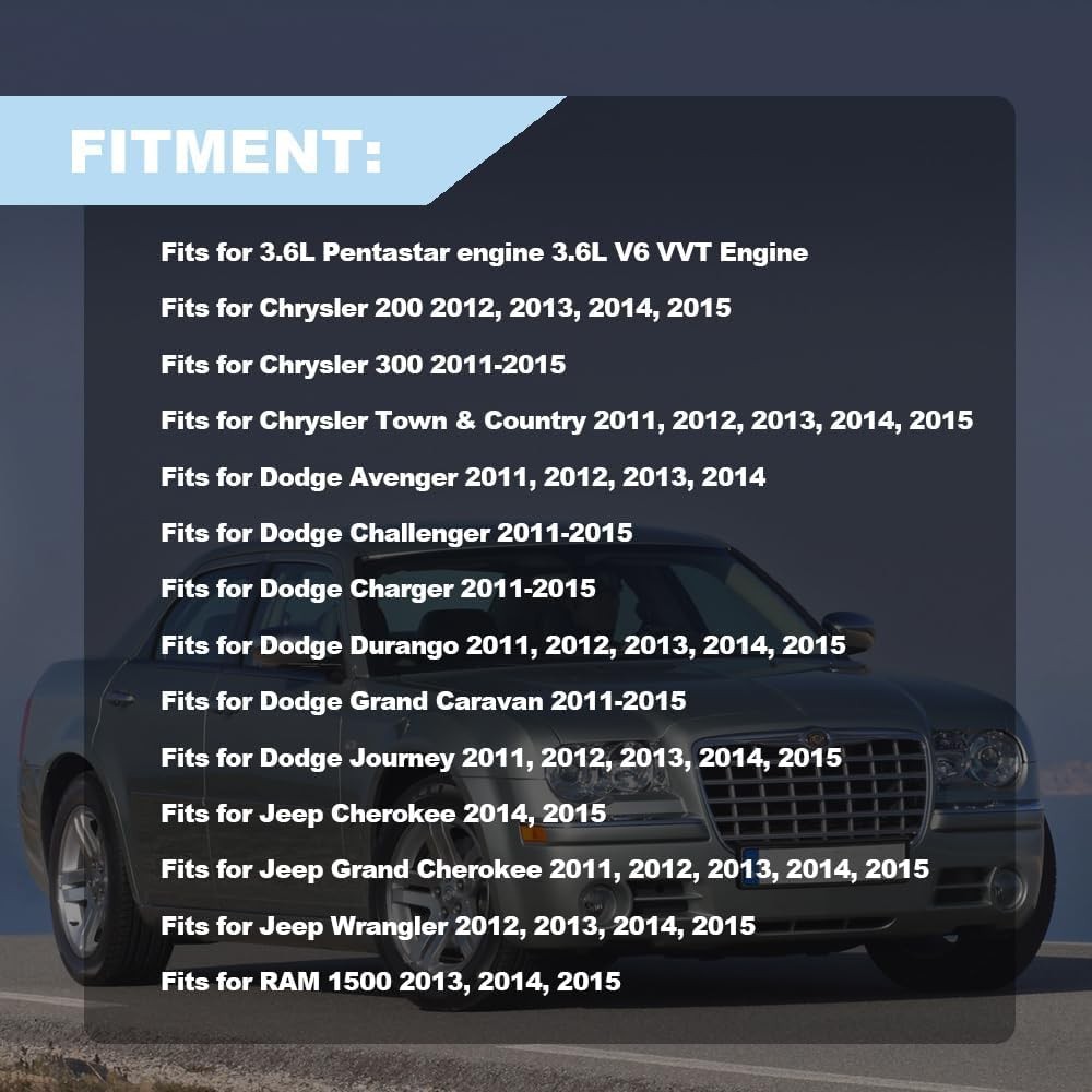 3.6Timing Chain Kit VVT For Chrysler 200 300 Dodge 2011-2015 3.6L DOHC 5184357AE