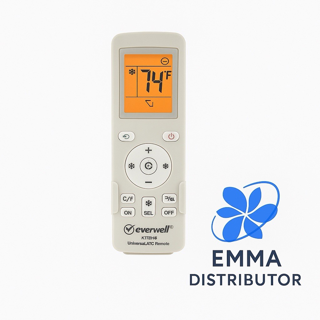 KT-618  Mini Split Universal Remote Control,10000 Codes, Controls 99.9% AC