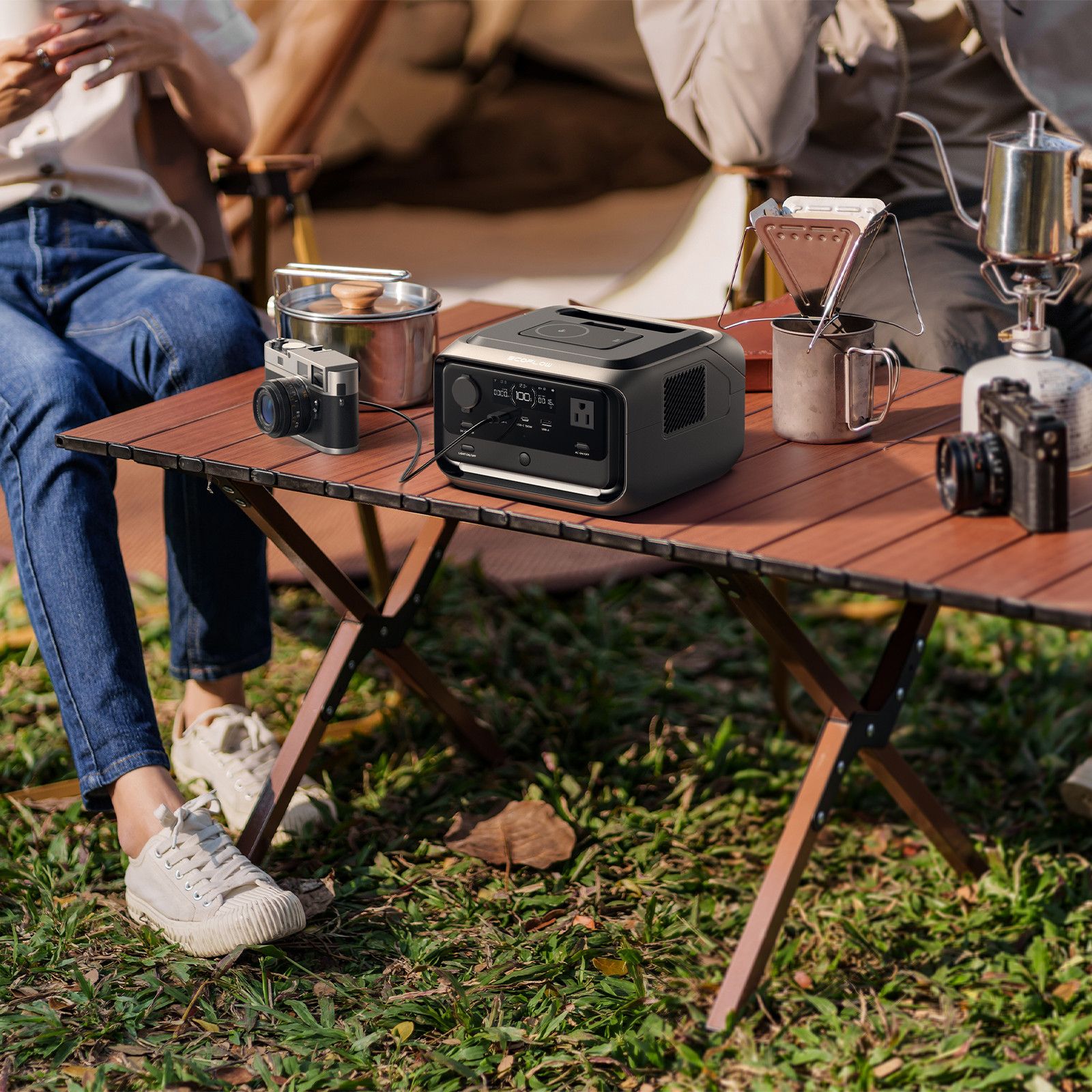 EcoFlow River 3 Plus 286Wh Wireless Boost Combo & 45W Solar Panel Kit for Travel