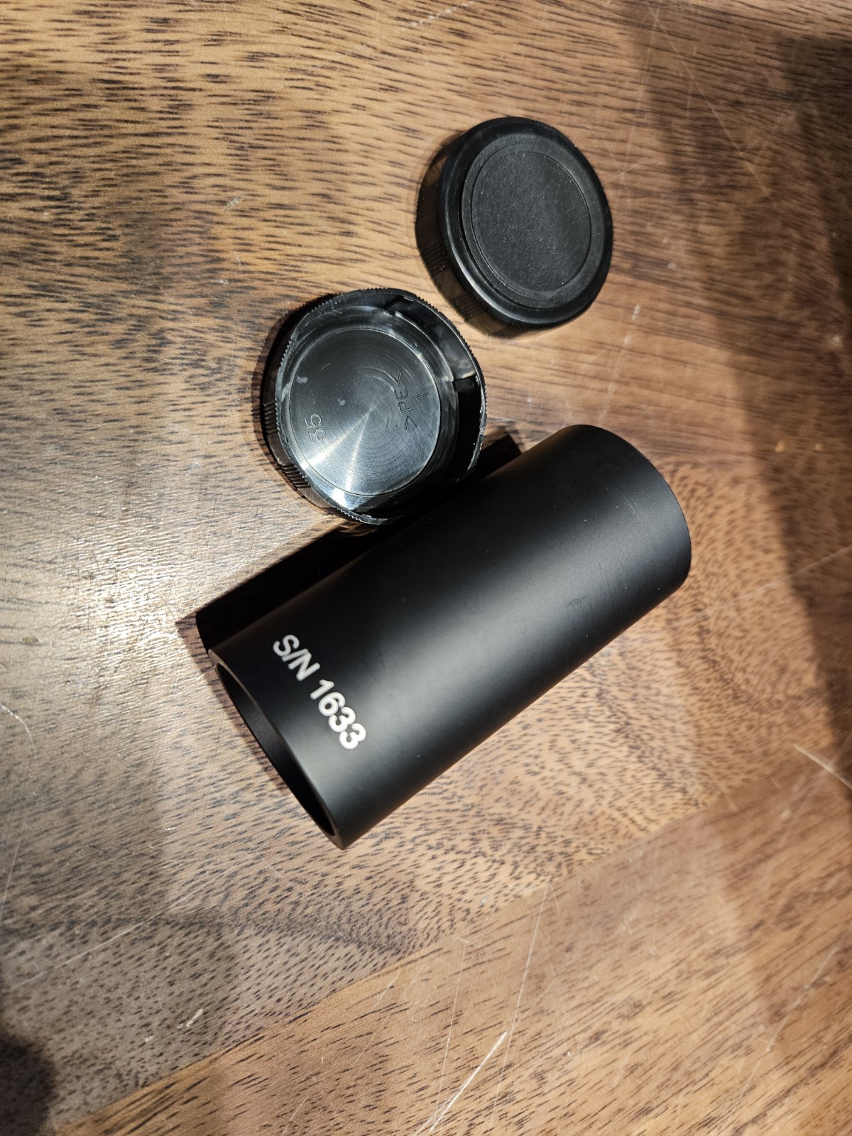 LOT OF 25 TUBE LENS.3" METAL TUBE/LENS INSIDE..