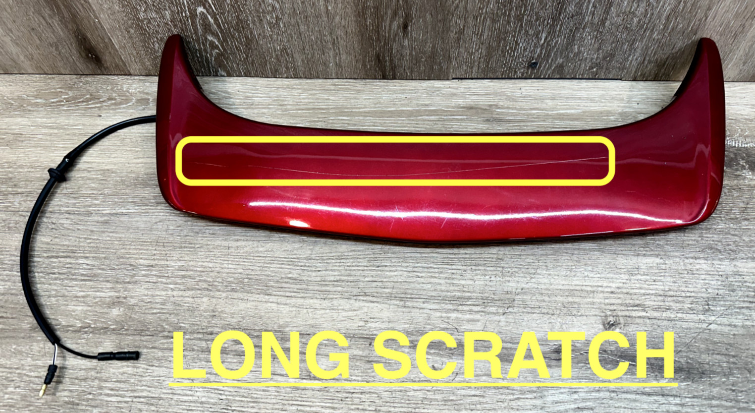 HONDA REAR SPOILER W/ BRAKE LIGHT OEM 08F64-MCA-1000-11