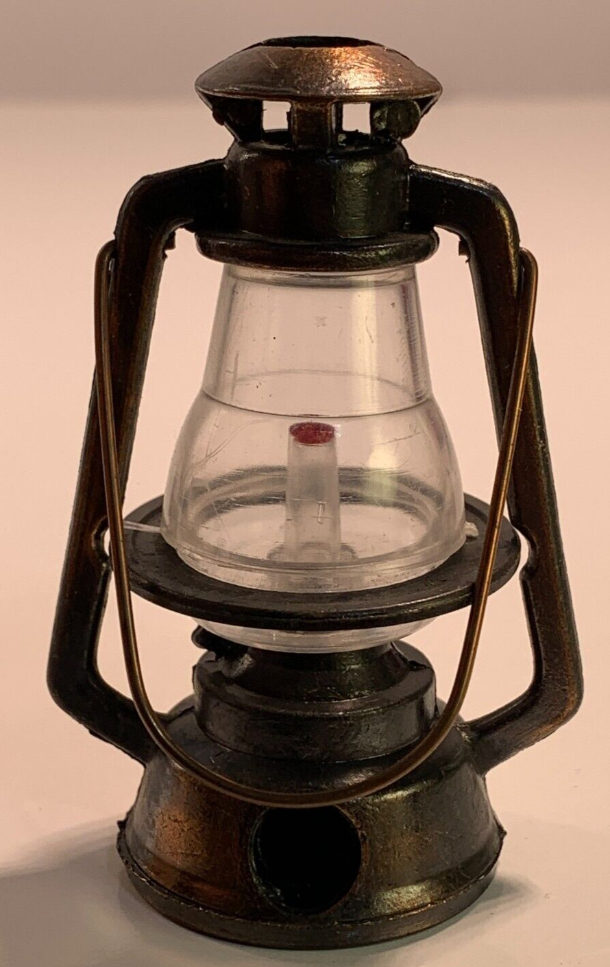 Vintage Die-Cast Pencil Sharpener Kerosine Oil Lantern With Box PSE