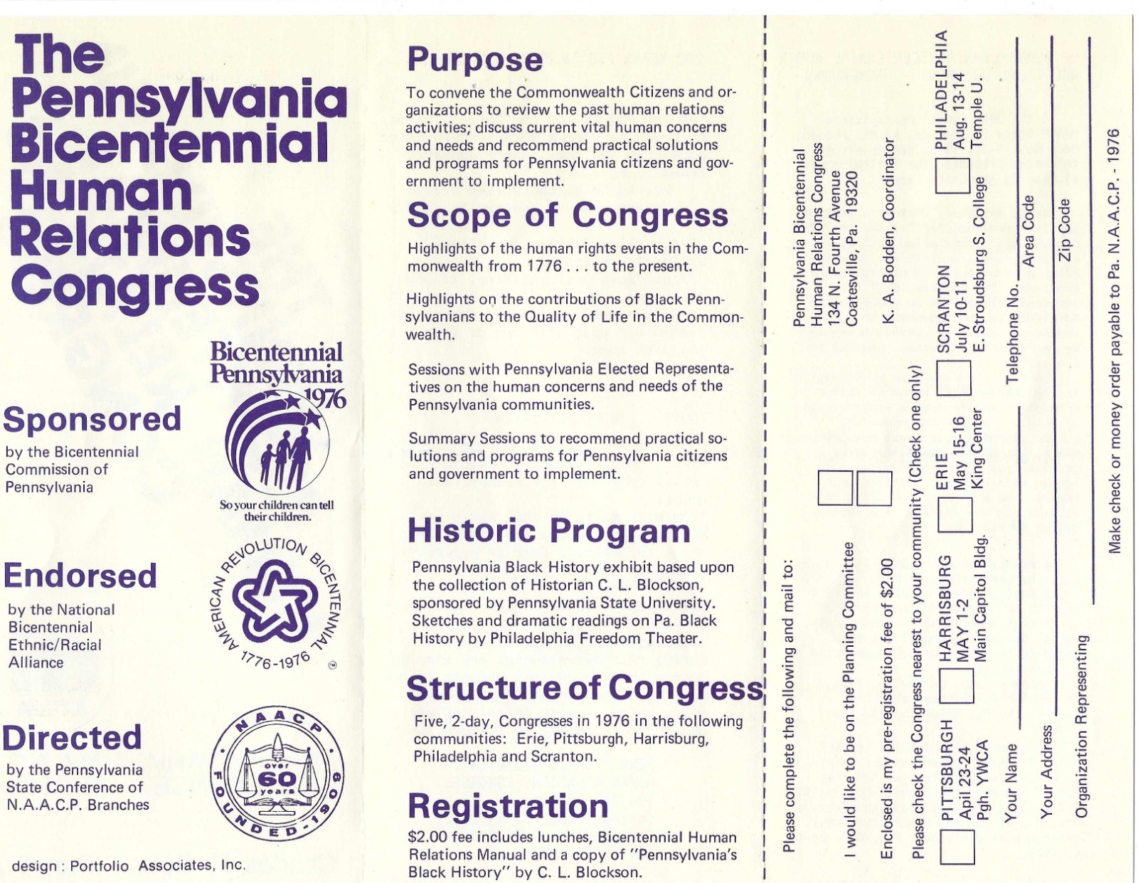 NAACP~Vintage 1950s-70s Lot~African American Ephemera Archive inc. Voting Poster