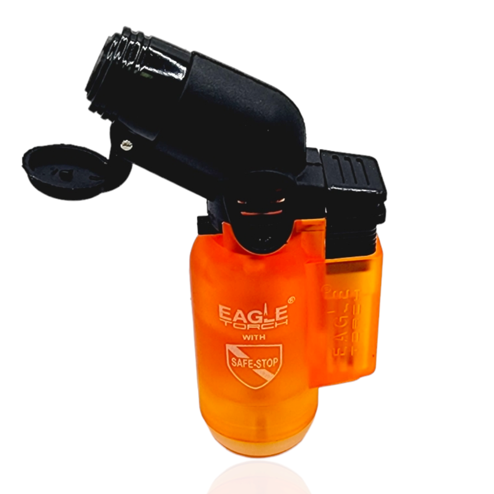 Eagle Torch Mini-Angle Torch Lighter Windproof Refillable Lighter 5-Count