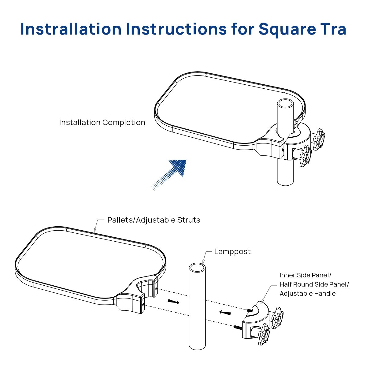 Dental Post Mounted Shelf Tray Scaler Instrument Tray Dentistry Chair Accessory