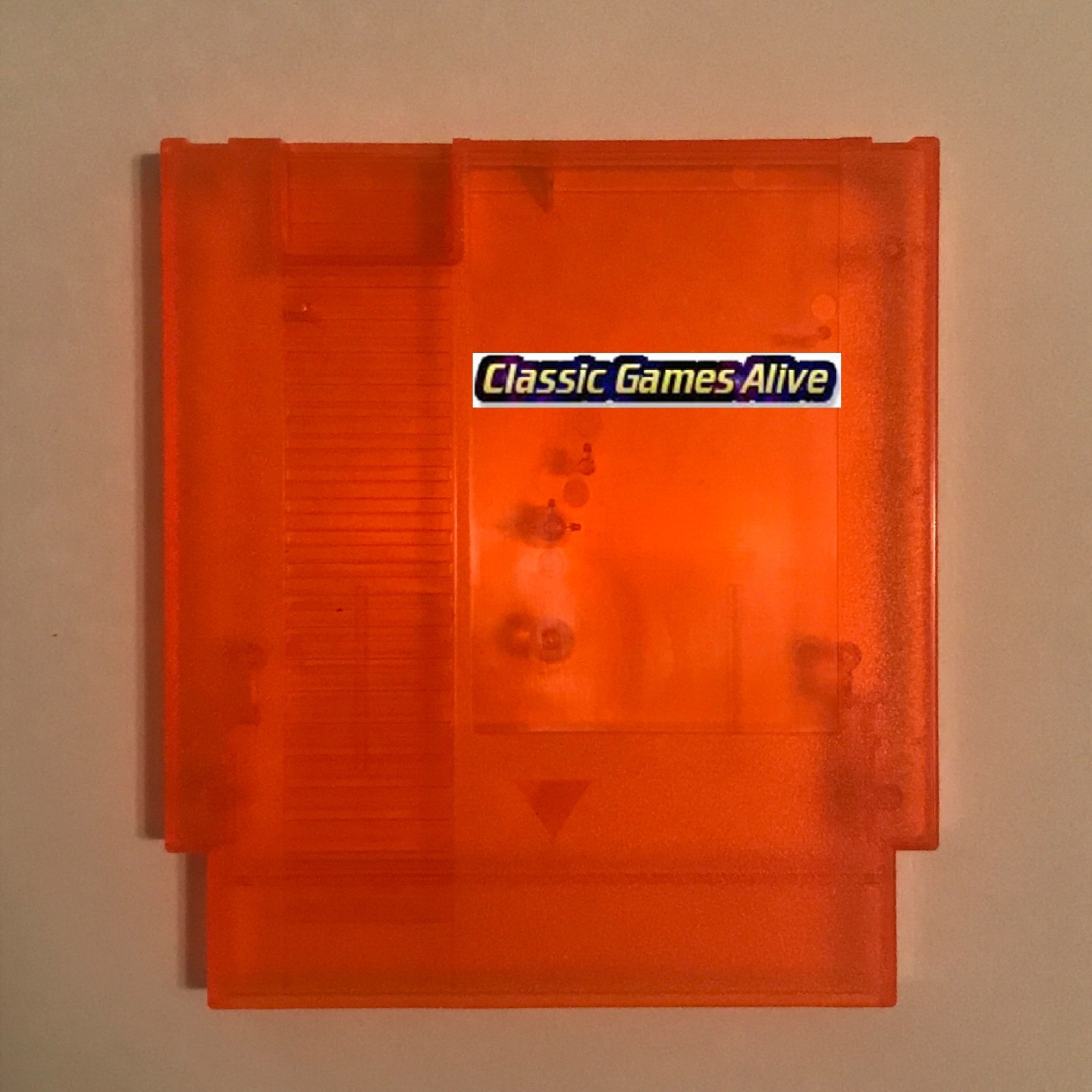 NES Replacement Case Cart Shell - Transparent COLOR, Gold, Sliver (Raspberry Pi)