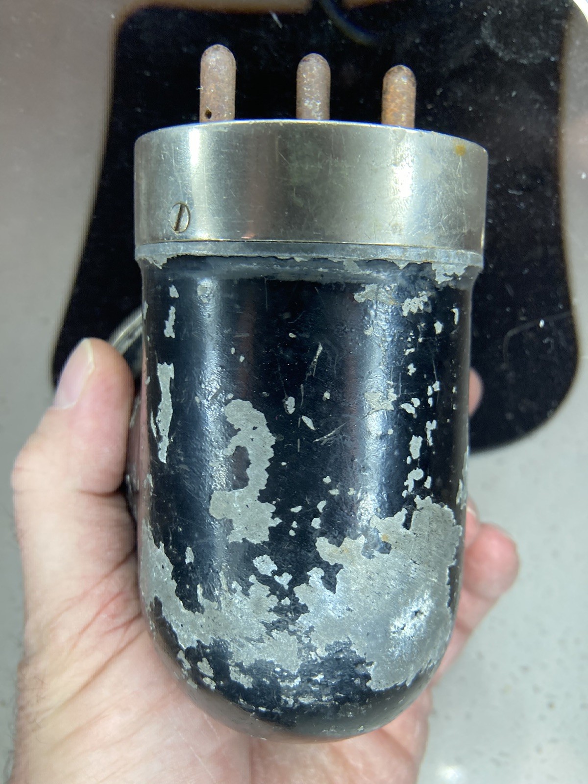 ANTIQUE SCHAEFFER BUDENBERG GAUGE TACHOMETER REVOLUTION COUNTER RR, 7500 RPM’s!