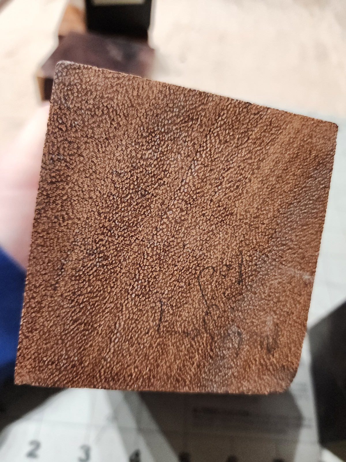 Seven Exotic Wood Cubes, 2 To 3" Square, For Turning Or Samples