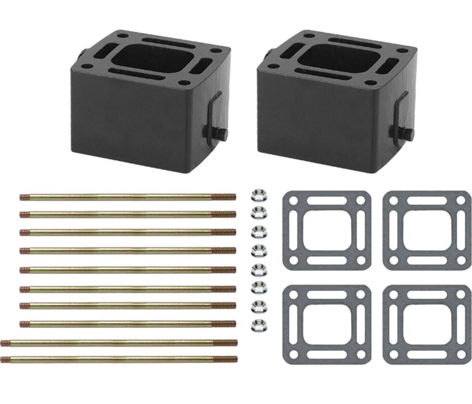 MerCruiser 3 inch Exhaust manifold Riser spacer kit mc2093320a3 3320 93320a13 3"