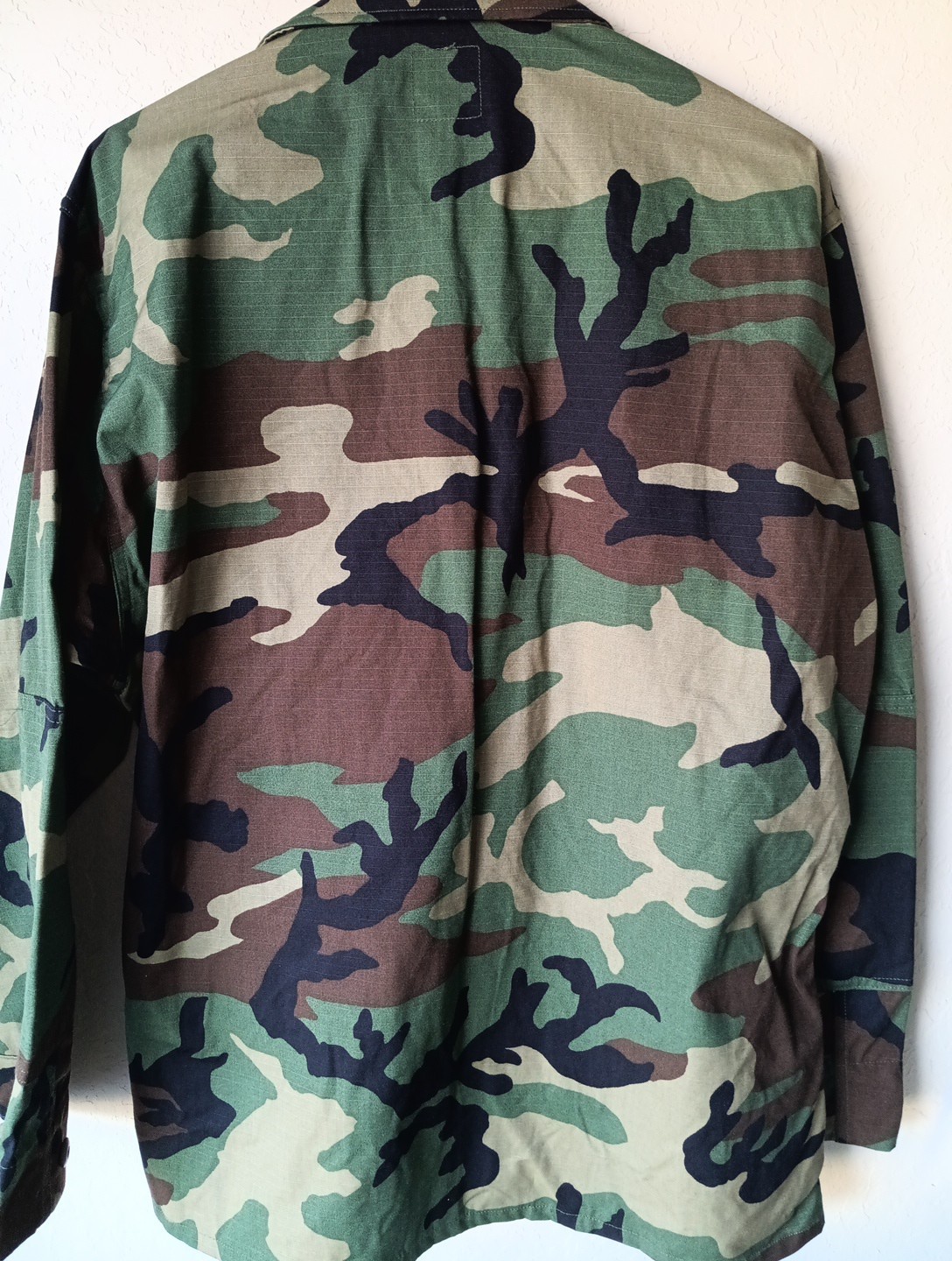 NWT US Army Combat Tousers Hot Weather Coat Uniform Sm Reg Pants Woodland Camo