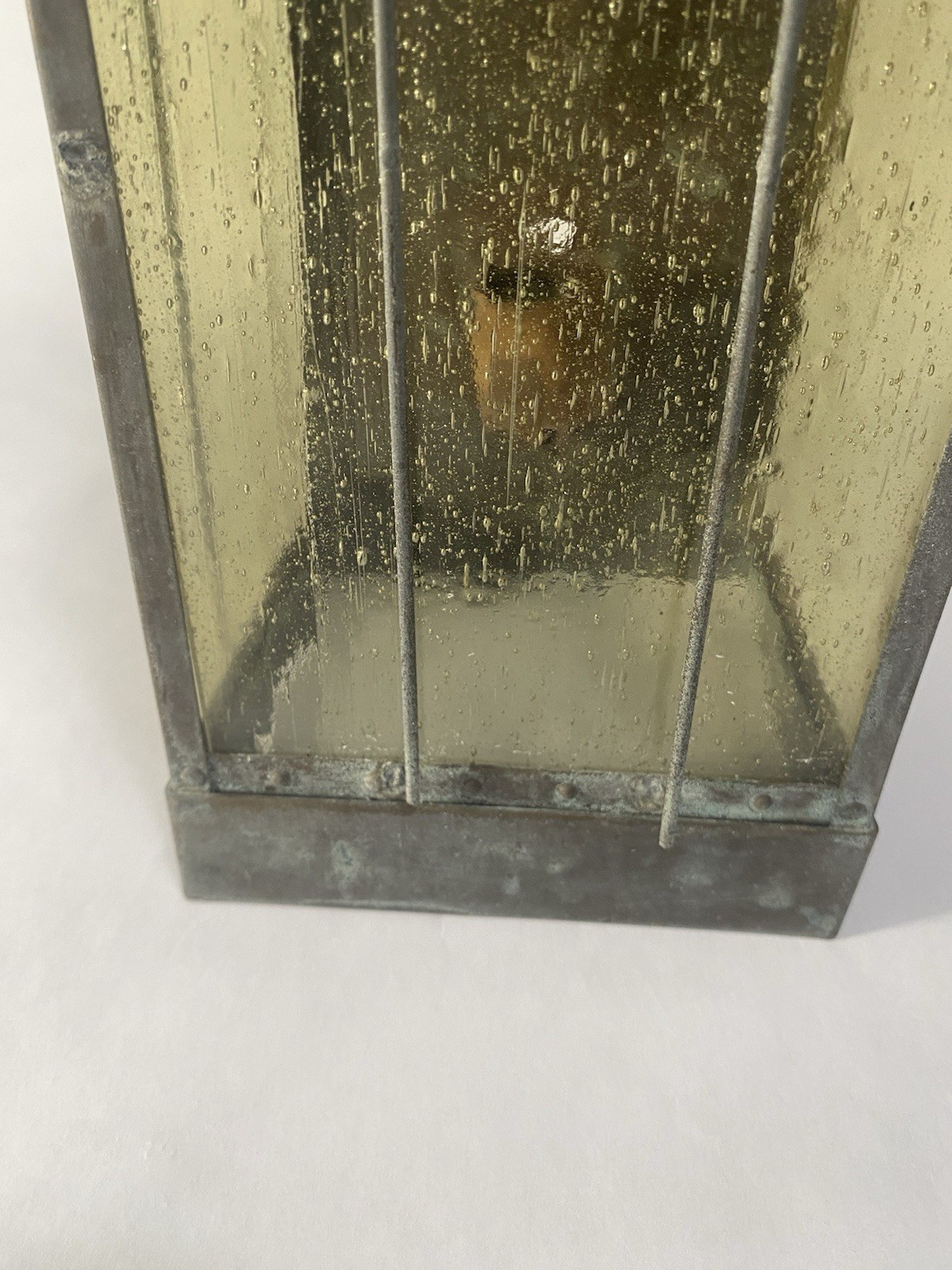 VTG Thomas Industries MOE LIGHT Wall Lantern Copper Patina Outdoor Rustic