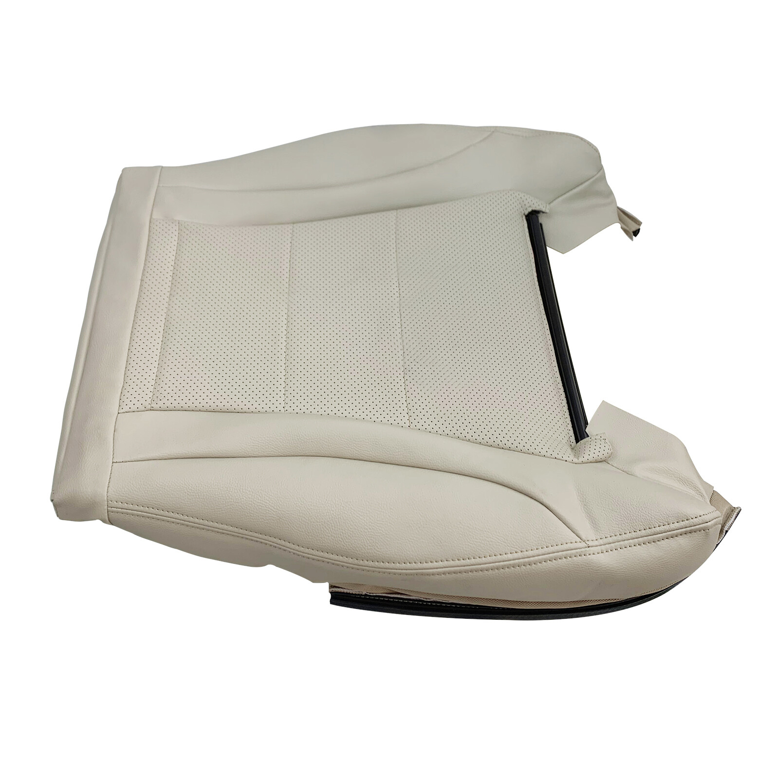 Mercedes Benz C-Class For 2015-2021 Driver Bottom&Top Seat Cover Light Tan