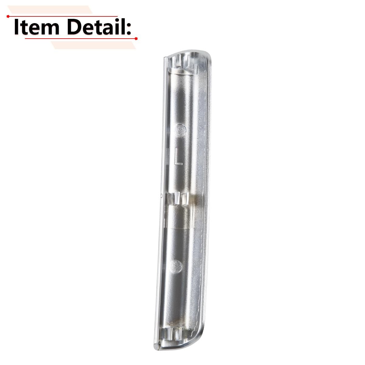 CJ5Z7822621BA Left Door Armrest Trim 13-19 Ford Escape Silver